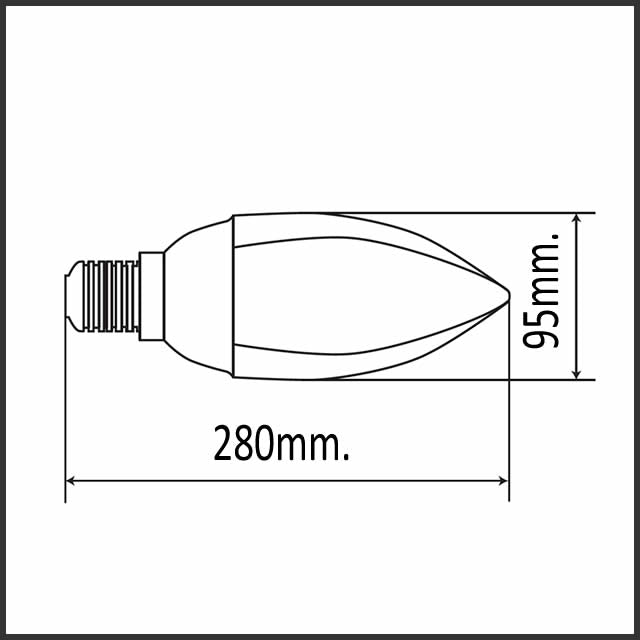 Magnolia LED E27 40W - Luz Neutra y Fría | Potencia y Estilo Sofisticado