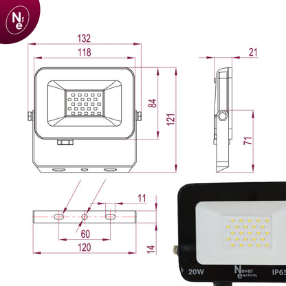 Proyector Led FLOODLIGHT 20W