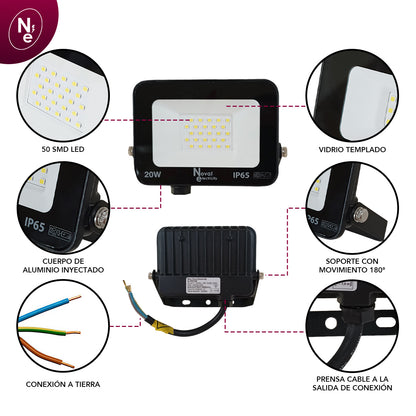 Proyector Led FLOODLIGHT 20W