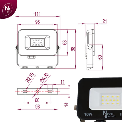 Proyector Led FLOODLIGHT 10W