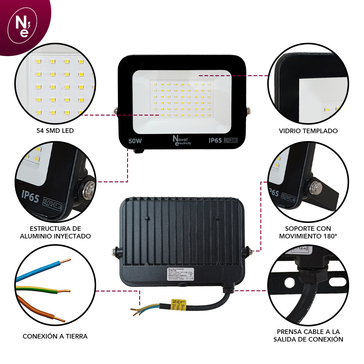 Proyector Led FLOODLIGHT 50W