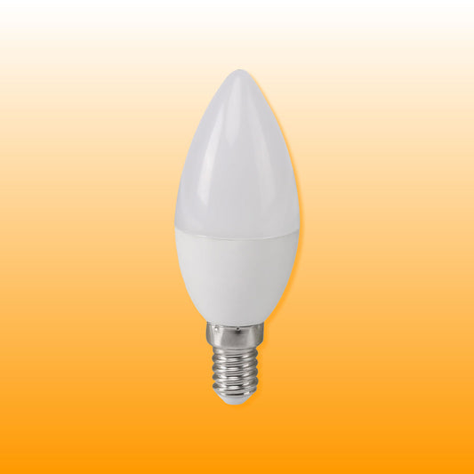 Vela ECO LED E14 6W - Luz Neutra, Fría y Cálida | Estilo Clásico y Eficiencia